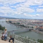 Overview on the city during a tour by the Budapest Jewish guide